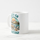 Lass uns ins Camping gehen Kaffeetasse (Vorderseite Links)