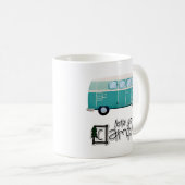 Lass uns ins Camping gehen Kaffeetasse (VorderseiteRechts)