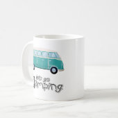 Lass uns ins Camping gehen Kaffeetasse (Vorderseite Links)