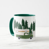 Lass uns ins CAMPING gehen! RVing Truck Camper Gre Tasse (Vorderseite Links)