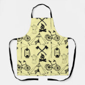 Lass uns ins Camping gehen Schürze (Vorderseite)