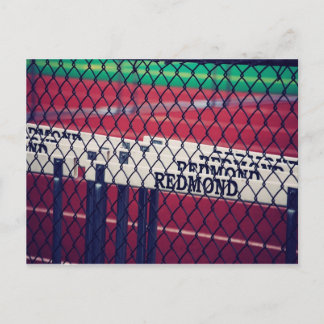 Lass uns ins Team gehen Postkarte