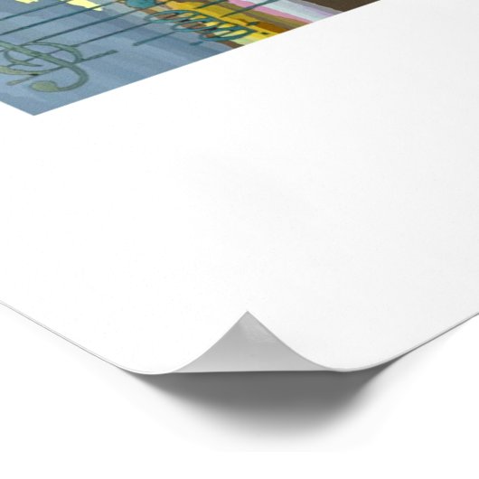 Lass uns Jam Poster (Ecke)