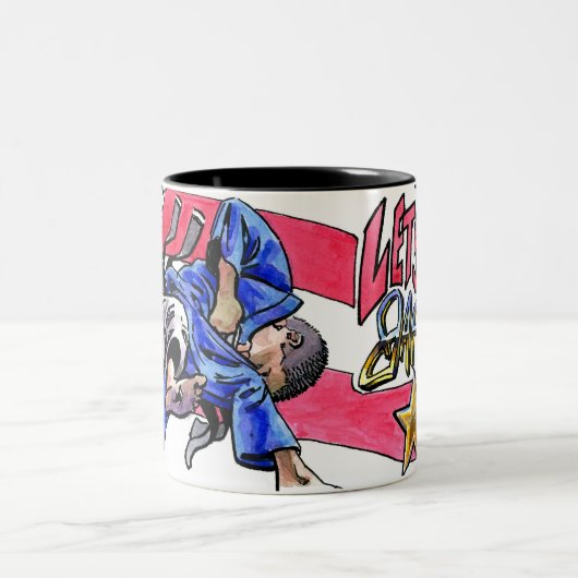 Lass uns Jared gehen! Judo Tasse (Mittel)