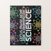 LASS UNS JETZT FÜR EINEN MOMENT DER WISSENSCHAFT. PUZZLE (Vertikal)