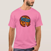 Lass uns jetzt Pizza gehen! T-Shirt (Vorderseite)