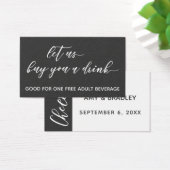 Lass uns Kaufen Sie ein Drink, Drink Tickets Set (Schreibtisch)