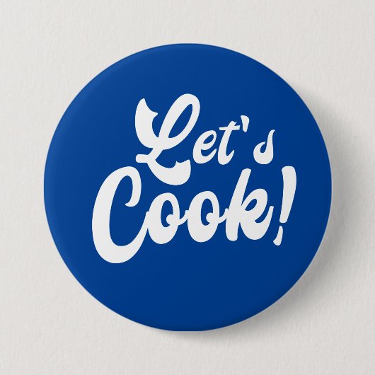 Lass uns kochen button (Vorderseite)