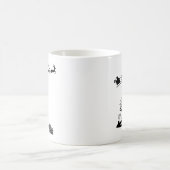 Lass uns magische Weihnachtsfeierlichkeiten machen Kaffeetasse (Mittel)