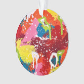 Lass uns mit einem Knall-Akrylendekor ausgehen Ornament (Vorderseite)