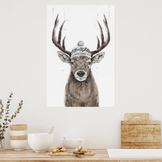 Lass uns nach draußen gehen poster (Küche)