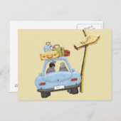 Lass uns nach Nirgendwo gehen Postkarte (Vorne/Hinten)