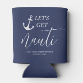 Lass uns Nauti Can Cooler bekommen Dosenkühler (Rückseite)