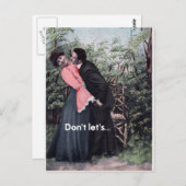Lass uns nicht... postkarte (Vorne/Hinten)