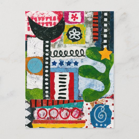 Lass uns Postkarte tanzen gehen (Vorderseite)