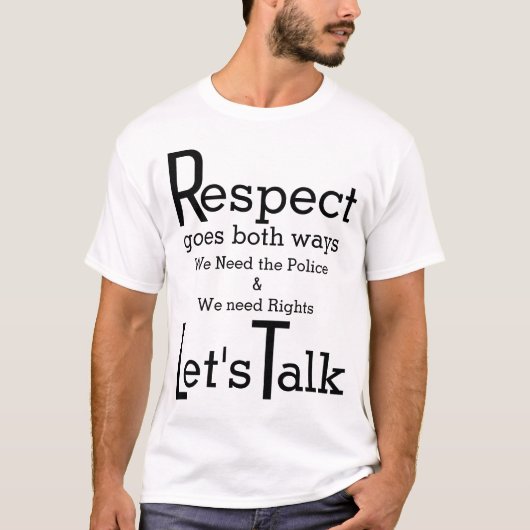 Lass uns reden T-Shirt (Vorderseite)