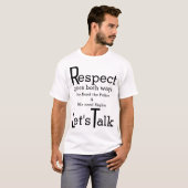 Lass uns reden T-Shirt (Vorne ganz)