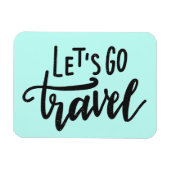 Lass uns reisen magnet (Horizontal)