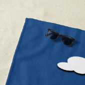 Lass uns reisen strandtuch (Beispiel)