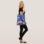 Lass uns reisen tasche (Am Model)