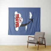 Lass uns reisen wandteppich (Beispiel (Horizontal))