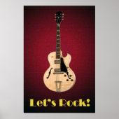 Lass uns Rock! 36 x 24 Poster (Vorne)