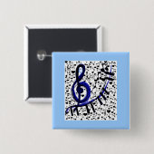 Lass uns Rock! Button (Vorne & Hinten)