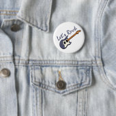 Lass uns Rock Guitar Button (Beispiel)