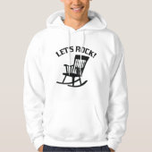 Lass uns Rock! Hoodie (Vorderseite)