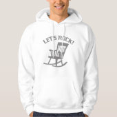 Lass uns Rock! Hoodie (Vorderseite)