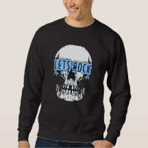Lass uns Rock Skull Sweatshirt