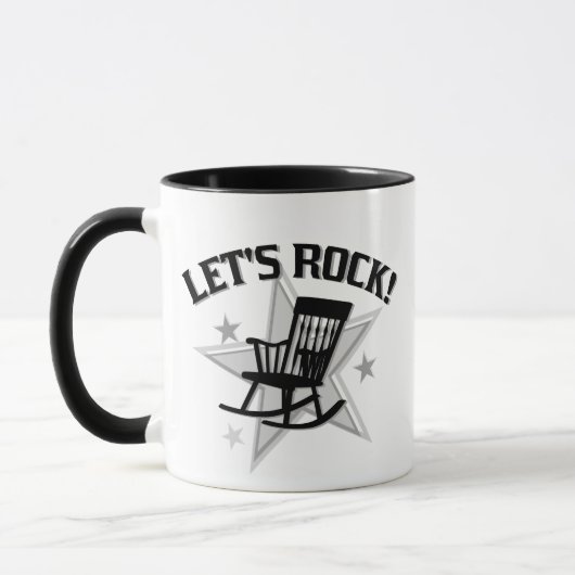 Lass uns Rock! Tasse (Links)