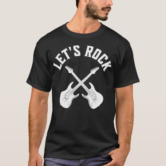 Lass uns rocken T-Shirt (Vorderseite)