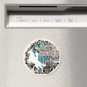 Lass uns Rodeo Y'all Magnet (In Situ (Geschirrspüler))