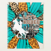 Lass uns Rodeo Y'all Planer (Vorderseite)