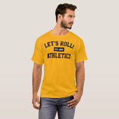 Lass uns Roll! Athletics Established 2020 T - Shir T-Shirt (Vorne ganz)