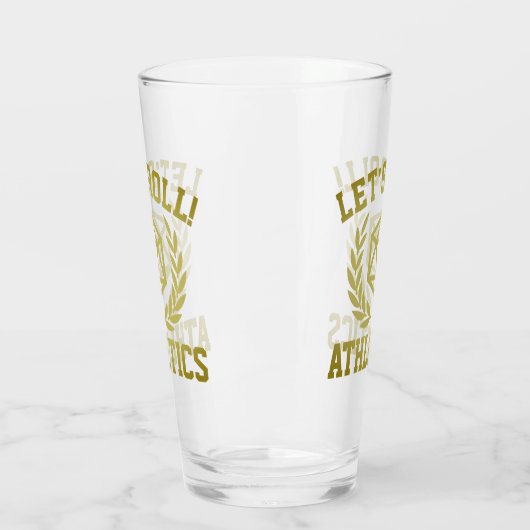 Lass uns Roll! ATHLETIK - Glascup Glas (Links)