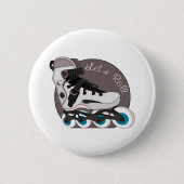 Lass uns Roll Button (Vorderseite)