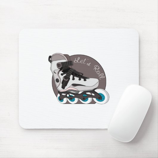 Lass uns Roll Mousepad (Mit Mouse)