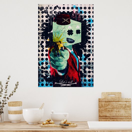 Lass uns Roll Poster (Küche)