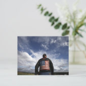 Lass uns Roll Postkarte (Stehend Vorderseite)