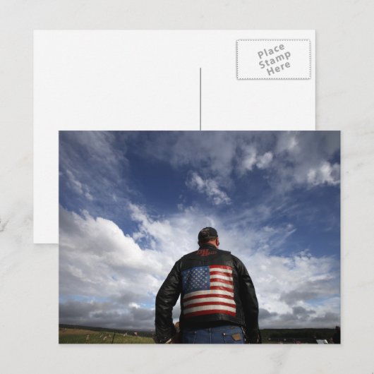 Lass uns Roll Postkarte (Vorne/Hinten)