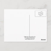 Lass uns Roll Postkarte (Rückseite)