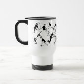 Lass uns Skate machen! - Scooter-Spaß stoppen Reisebecher (Links)