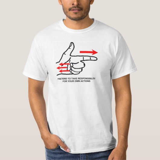 Lass uns so tun, als ob! T-Shirt (Vorderseite)