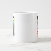 Lass uns Spaß machen - der weiße Lotus Jumbo-Tasse (Vorderseite)