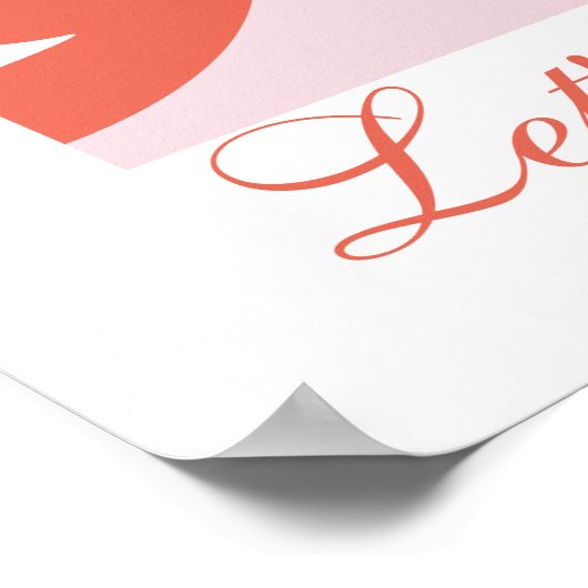 Lass uns Spaß machen - der weiße Lotus Poster (Ecke)