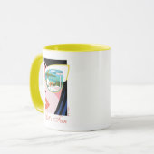 Lass uns Spaß machen - der weiße Lotus Tasse (Vorderseite Links)