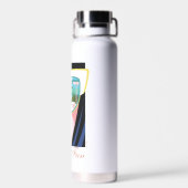 Lass uns Spaß machen - der weiße Lotus Trinkflasche (Rückseite)