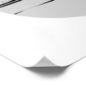 Lass uns spazieren gehen poster (Ecke)